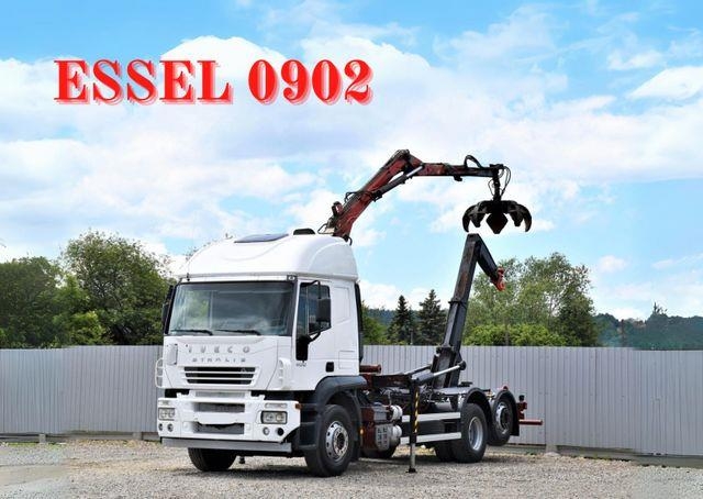 Iveco STRALIS 400 * ABROLLKIPPER * ESSEL 0902* TOP