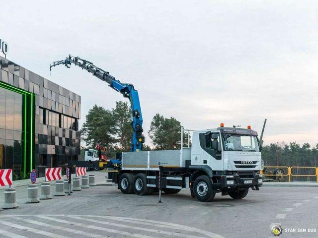 Iveco TRAKKER 410 6x4 PALFINGER PK 36002 Fly Jib Cran