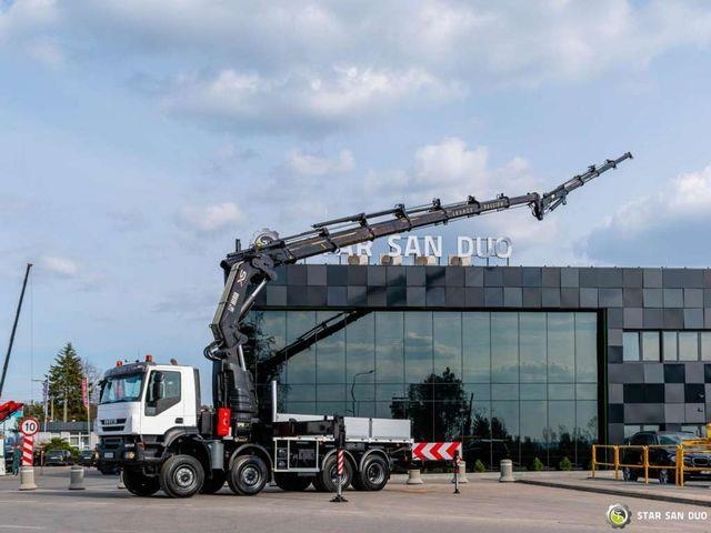 Iveco TRAKKER 450 8x8 HIAB 800E-7 FLy Jib Winch Crane