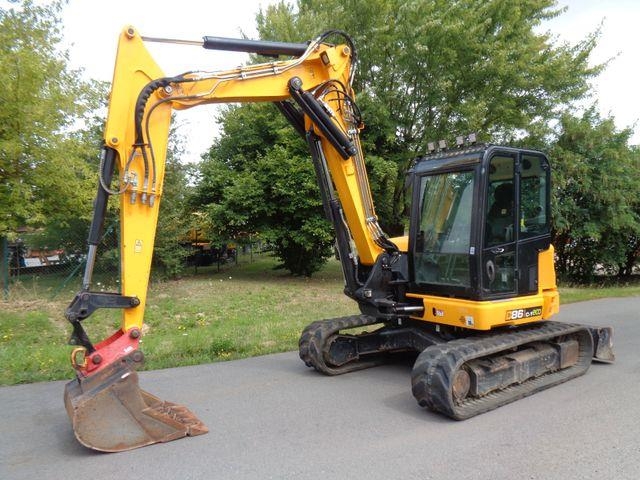 Mini-pelle JCB 86-C1 — occasion 2018, 3 150 h