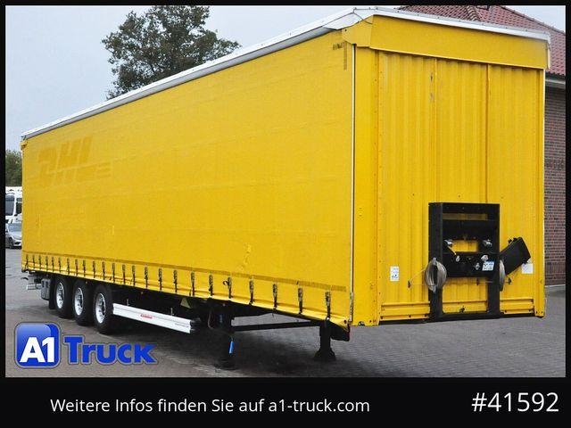 Semi-remorque PLSC Kässbohrer Mega Trailer, Code XL, Aluplank — occasion 2018