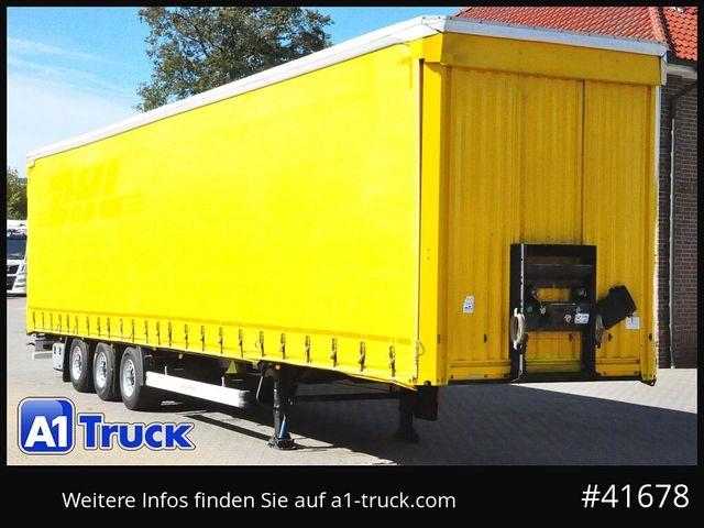 Semi-remorque PLSC Kässbohrer Mega Trailer, Code XL, Aluplank — occasion 2018