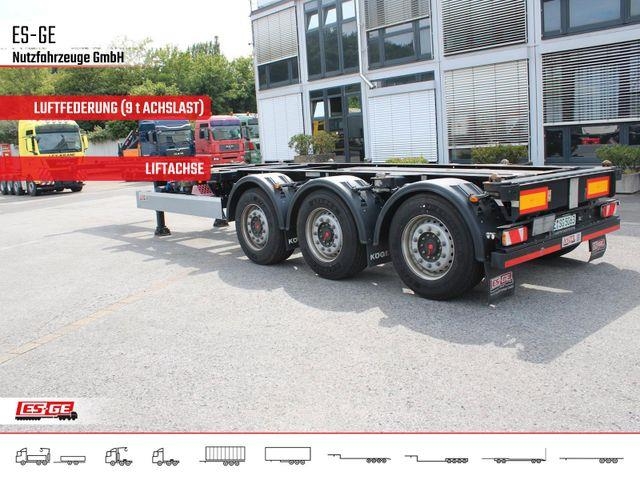 Kögel Port 40 simplex, pneumatischer Heckausschub