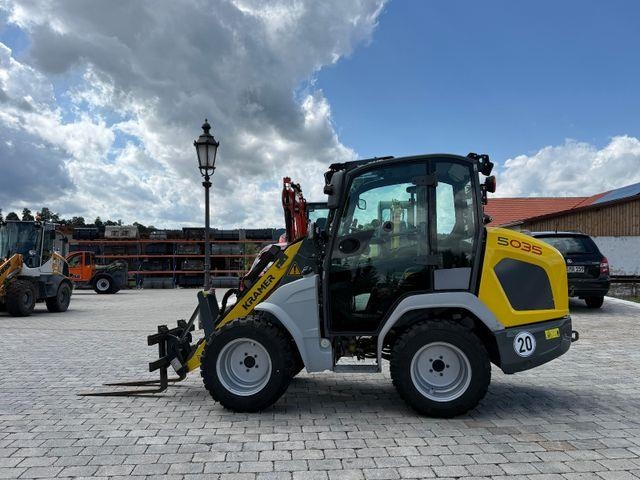 Kramer 5035 mit Breitreifen u. Niedrigkabine 2,02m