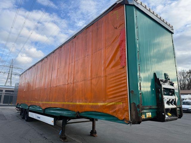 Semi-remorque PLSC Krone DA06CLNF Prtische+Plane/MEGA/EDSCHA/13.6m/BPW — occasion 2015