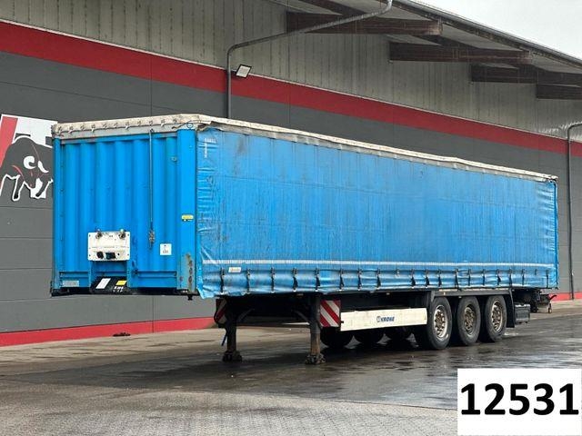 Semi-remorque PLSC Krone SD Curtainsider/Rungen/Hubdach/Box/Liftachse — occasion 2019