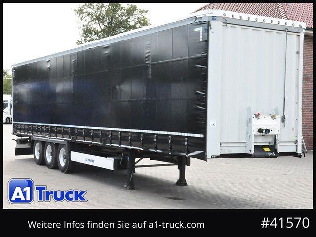 Semi-remorque PLSC Krone SD, Getränke, Safe Curtain, VDI 2700 — occasion 2020