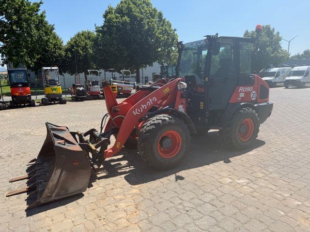 Chargeuse sur pneus Kubota R 090, Bj 20, 1500 BH, SW, Schaufel, Gabel — occasion 2020, 1 500 h