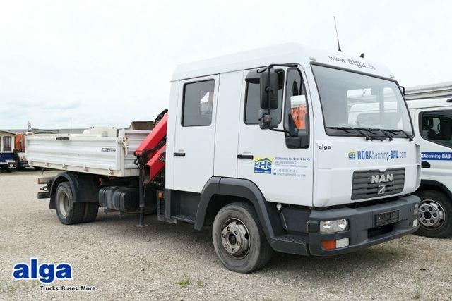 MAN 12.180 LE BB 4x2, DOKA, Palfinger PKG 7001