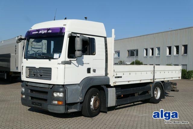 MAN 18.360 TGA 4x2, AHK, Klima, Voll-Luft, Gerüstbau