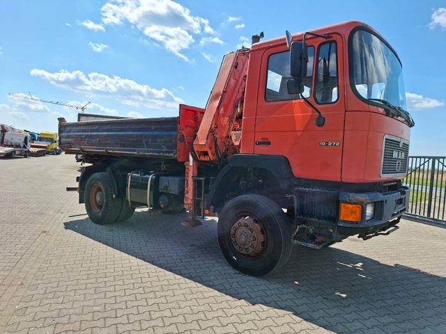 MAN 19-272 Kipper / Kran 4x4