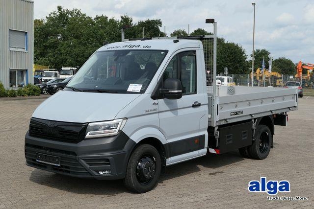 Utilitaire benne MAN 6.160 TGE 4x2, 3.500mm lang, AHK, Klima, 3. Sitz — occasion 2024