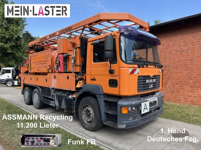 MAN FE 410 Assmann Saug HD Spüler Recycling + FB.