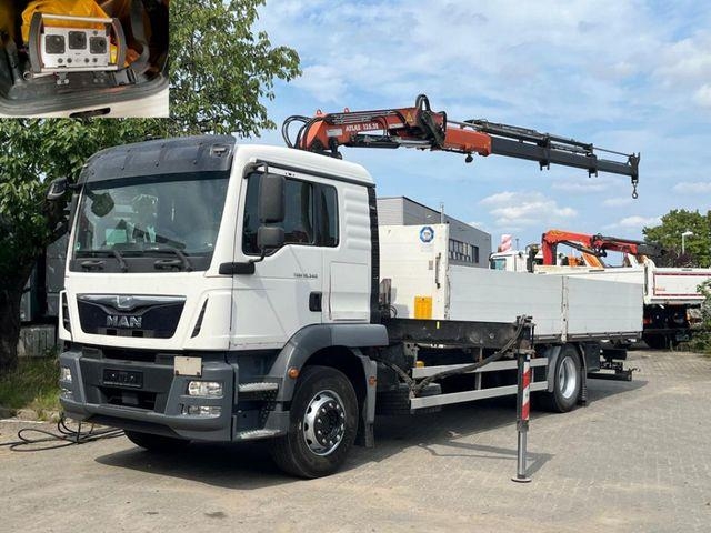 MAN TG-M 18.340 4x2 Pritsche Kran Atlas 135.2+Funk