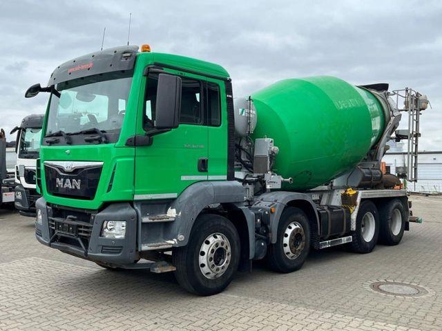 MAN TG-S 32.400 8x4 BB Betonmischer Stetter 9m³ deut