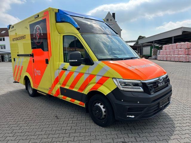Ambulance MAN TGE 5.180 / WAS Trage / Liege — occasion 2020