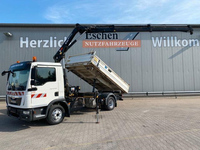MAN TGL 12.220 I TOP*HIAB 077*FUNK*MEILLER 3-S*Klima