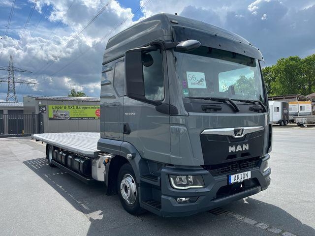 Camion porte-engins MAN TGL 12.250/EU6d/WINCH/AC/2Bed/LGS/ACC/MDS/NAVI — occasion 2021
