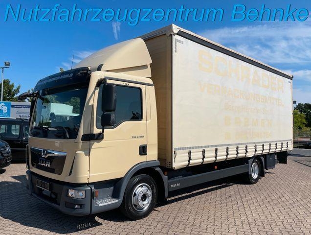 MAN TGL 7.180 BL Pritsche/ LBW/ AC/ Schiebegardine