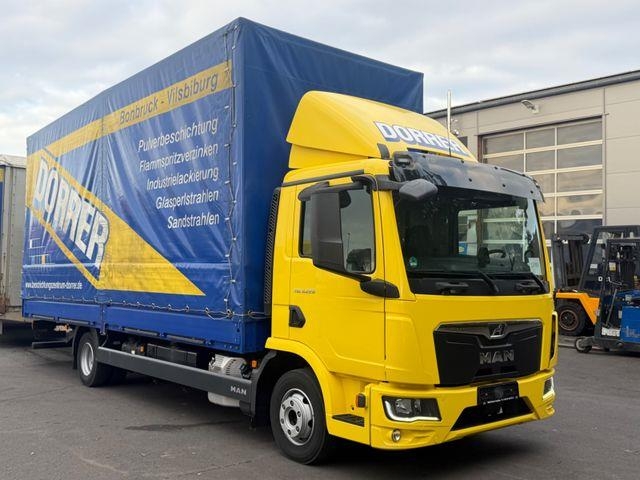 Camion PLSC MAN TGL 8.220 BL, Pritsche u. Plane, 2x Tank., Ahk — occasion 2022