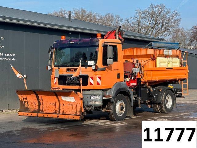 MAN TGM 13.250 4x4 BL MEILLER /MKG LK/Streuer/ Pflug