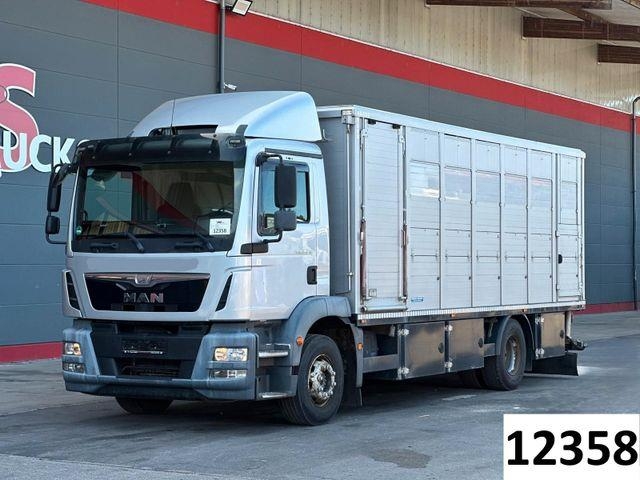 MAN TGM 15.290 EU6 4x2 LL Menke Viehtransporter *TOP