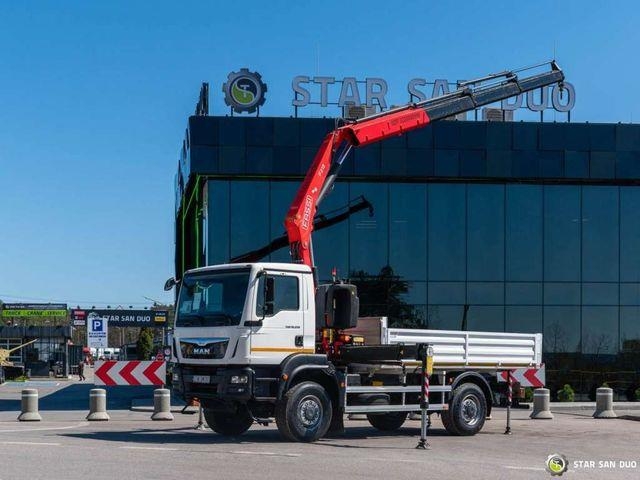 MAN TGM 18.250 4x4 Fassi F215A.0.23 Active HDS Cran
