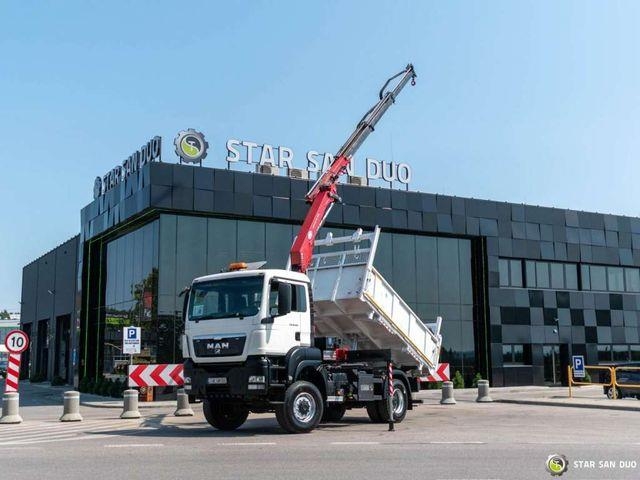 MAN TGS 18.320 4x4 HMF 1730-K3 Crane Kran Kipper