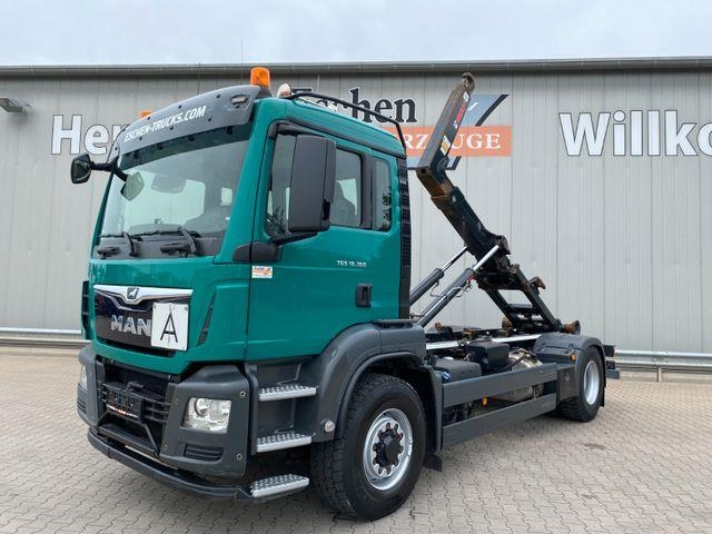 MAN TGS 18.360 4x4H BL*HIAB Abrollkipper*Klima*Hydro