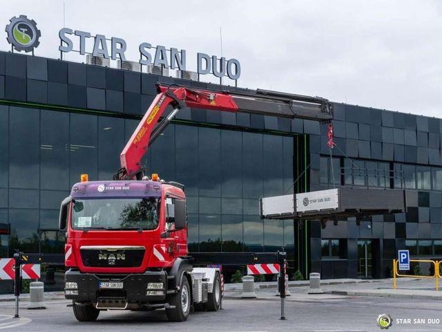 MAN TGS 18.440 4x4H PALFINGER PK 23002 Crane Tracto