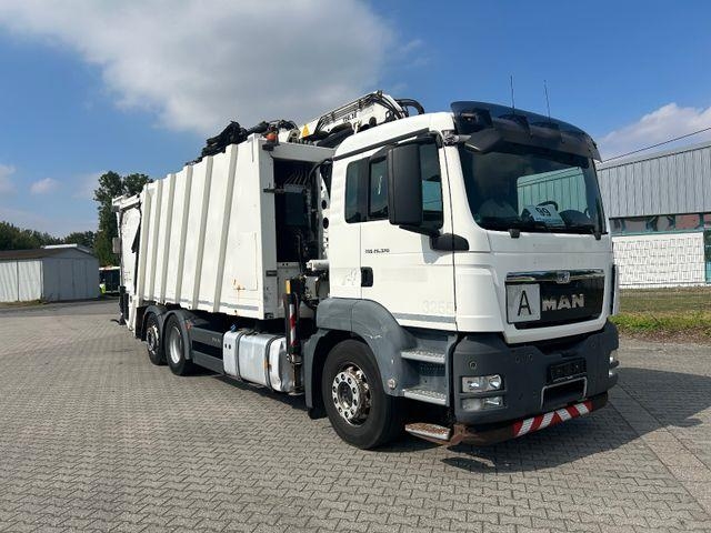 Camion poubelle MAN TGS 26.320 / Terex 120 + Funk / Faun 524 — occasion 2013