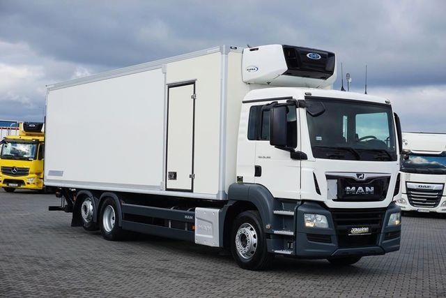 MAN TGS / 26.360 / EURO 6 / CHŁODNIA + WINDA / 20 PA