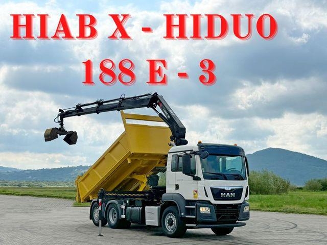 MAN TGS 26.400 * HIAB X-HIDUO 188 E-3 + FUNK * 6x4