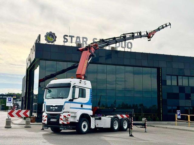 MAN TGS 26.480 6x6H PALFINGER PK 44002 FLY JIB WINC