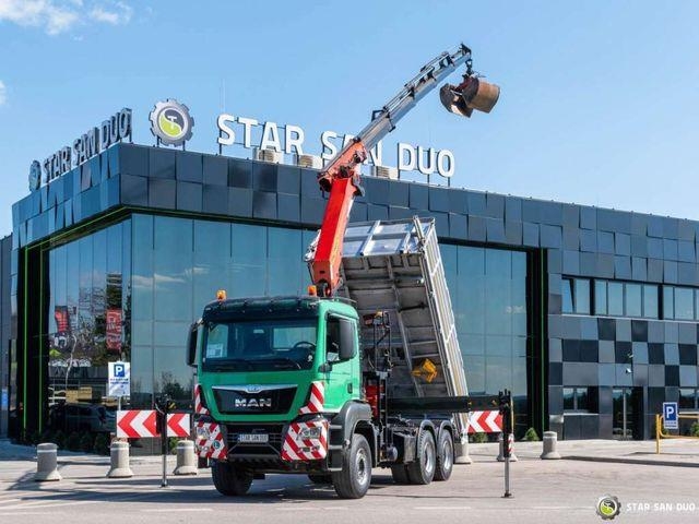 MAN TGS 33.440 6x4 PALFINGER PK 22002 Crane Tipper