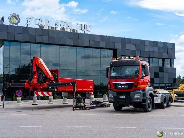 MAN TGS 33.480 6x4 PALFINGER PK 23001 EH Crane Winc