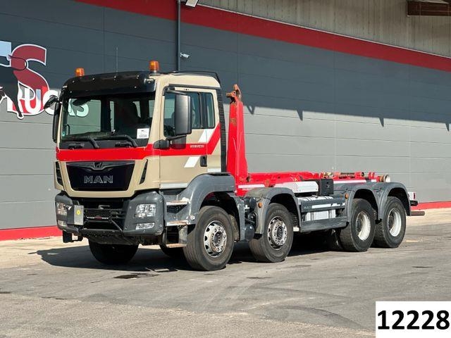 MAN TGS 35.420 8x4 BL MEILLER RK 30.70K Navi Klima