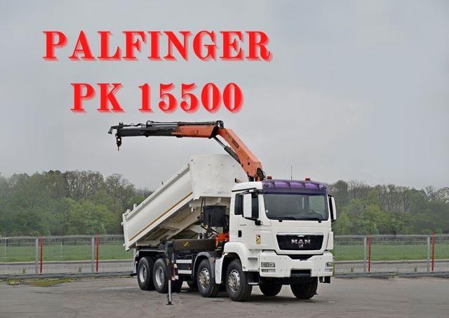 MAN TGS 35.440 * KIPPER 5,80m + KRAN * TOPZUSTAND
