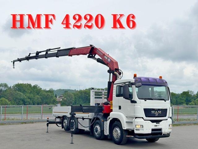 MAN TGS 35.440*PRITSCHE 6.00m* HMF 4220 K6/FUNK* 8x4
