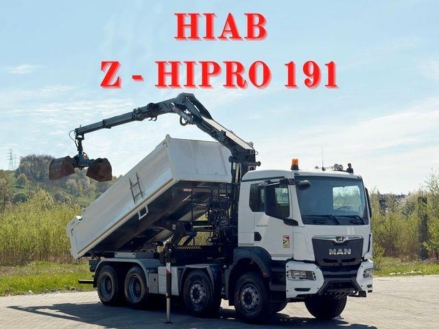 MAN TGS 35.470 * KIPPER 5,10m + KRAN * TOPZUSTAND