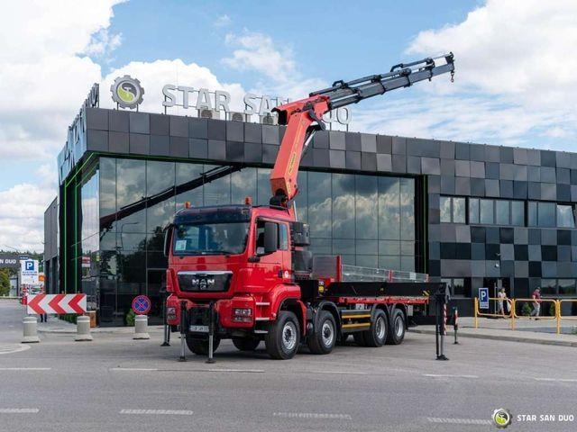 MAN TGS 35.480 8x6 PALFINGER PK 50002 EH CRANE TRUC