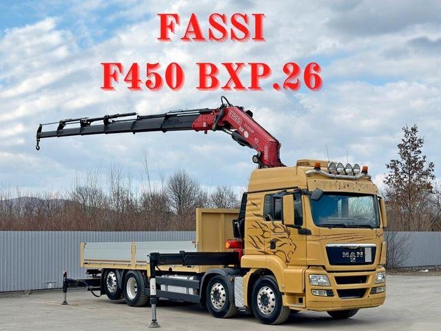 MAN TGS 35.480* FASSI F450 BXP.26 + FUNK* TOPZUSTAND
