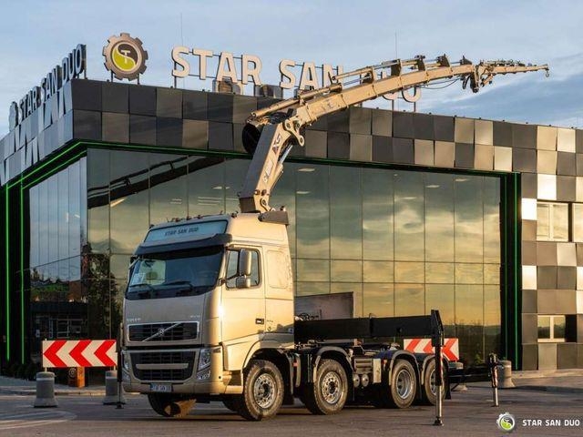 MAN VOLVO FH540 8x4 HIAB 477 E-6XS Crane Fly Jib Win