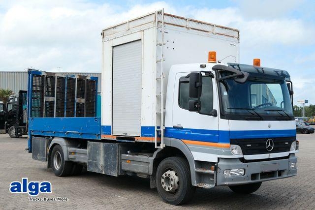 Mercedes-Benz 1624 L Atego 4x2, hydr. Rampen, Werkstatt, Klima