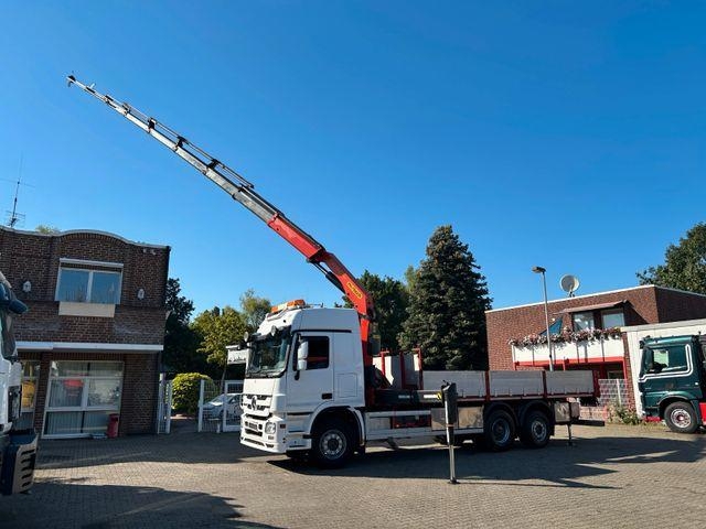 Camion plateau grue Mercedes-Benz 2548 Pritsche + PK 34002 Kran 6x2- 8x Hydr. — occasion 2013