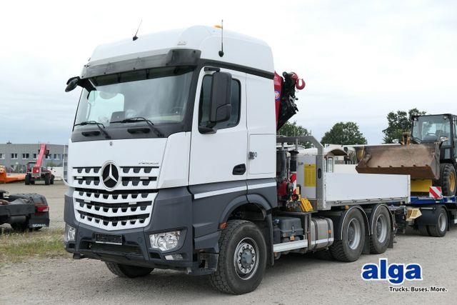 Mercedes-Benz 2651 L Arocs HAD 6x6,HMF 3220,Funk,AHK,Container