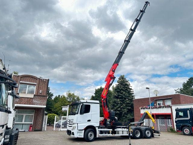 Mercedes-Benz 2846 Actros Abroller+PK 28002 TecE Kran +Greifer