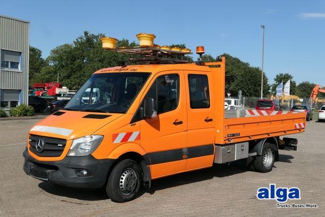 Utilitaire benne Mercedes-Benz 516 CDI Sprinter, DOKA, Leitsystem, AHK, 116tkm — occasion 2017