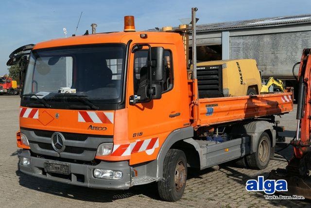 Camion benne Mercedes-Benz 818 Atego 4x2, 2x AHK, Meiller, Hydr., Tempomat — occasion 2013