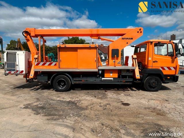 Camion nacelle Mercedes-Benz 917/ Ruthmann T180 Top — occasion 1997